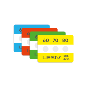 Термоиндикатор тероминдикаторная наклейка  Lesvi L-Mark 3T